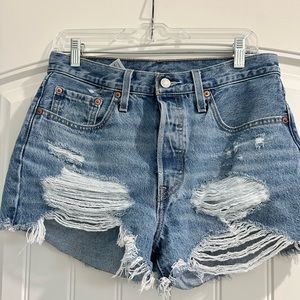 Levi’s 501 denim shorts